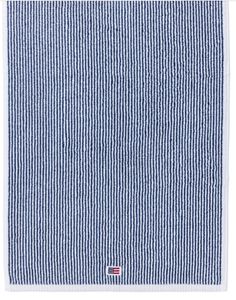 Bilde av Lexington original håndkle, white/Navy striped ...